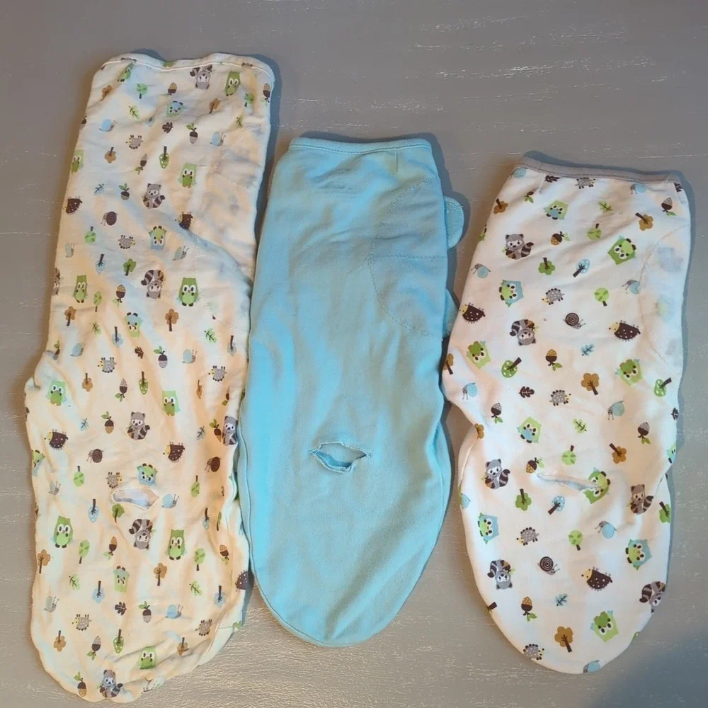 Baby Sleepsack Bundle (4) Size‎ Newborn, Small/Medium & Large